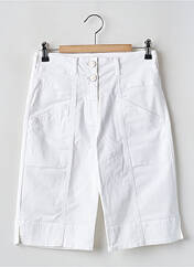 Bermuda blanc PAUL BRIAL pour femme seconde vue