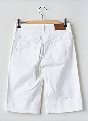 Bermuda blanc PAUL BRIAL femme