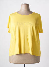T-shirt jaune MALOKA femme