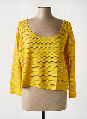 T-shirt jaune G!OZE femme