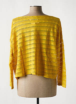 T-shirt jaune G!OZE femme