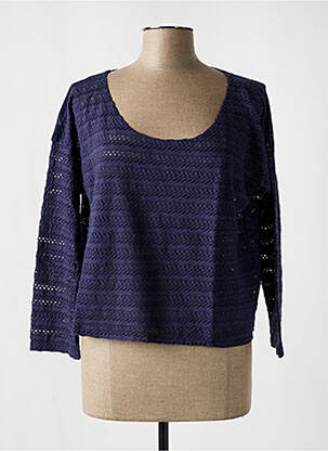 T-shirt bleu G!OZE femme