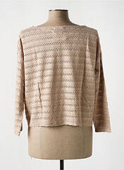 T-shirt beige G!OZE pour femme seconde vue