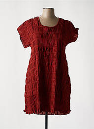 Robe courte rouge G!OZE femme