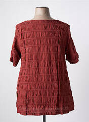 T-shirt rouge G!OZE pour femme seconde vue