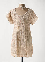 Robe courte beige G!OZE pour femme seconde vue