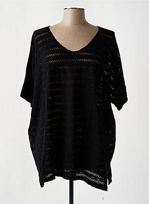 T-shirt noir G!OZE femme