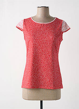 T-shirt rouge PAUL BRIAL femme