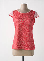 T-shirt rouge PAUL BRIAL pour femme seconde vue