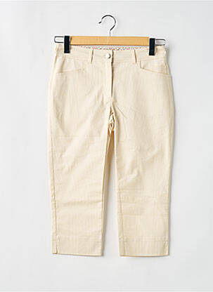 Pantacourt beige PAUL BRIAL femme