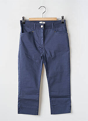 Pantacourt bleu PAUL BRIAL femme