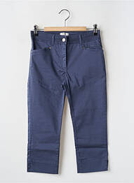 Pantacourt bleu PAUL BRIAL femme