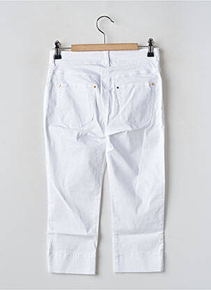 Pantacourt blanc PAUL BRIAL femme