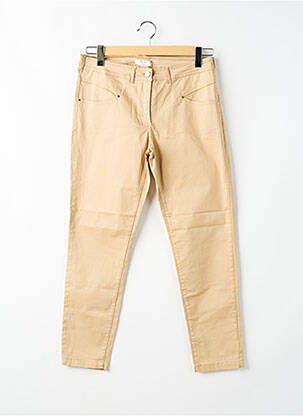 Pantalon slim beige PAUL BRIAL femme