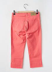 Pantacourt orange PAUL BRIAL pour femme seconde vue