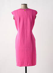 Robe mi-longue rose PAUL BRIAL pour femme seconde vue