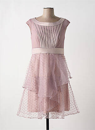 Robe courte rose PAUL BRIAL femme