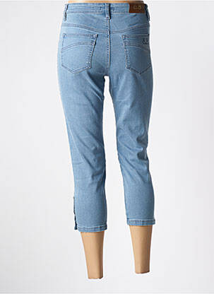 Pantacourt bleu PAUL BRIAL femme