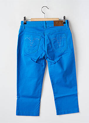 Pantacourt bleu PAUL BRIAL femme
