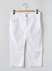 Pantacourt blanc PAUL BRIAL pour femme seconde vue