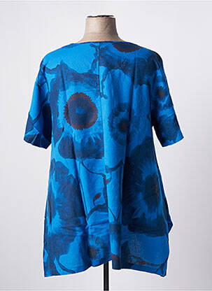 Tunique manches courtes bleu G!OZE femme