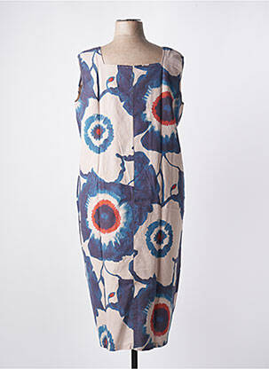 Robe mi-longue bleu G!OZE femme