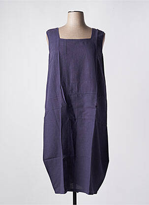 Robe mi-longue bleu G!OZE femme