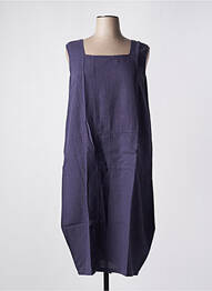 Robe mi-longue bleu G!OZE femme