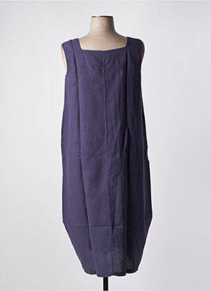Robe mi-longue bleu G!OZE femme