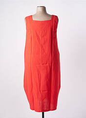 Robe mi-longue rouge G!OZE pour femme seconde vue