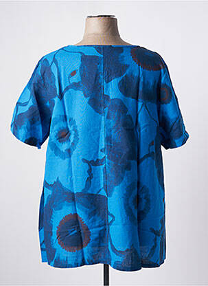 Tunique manches courtes bleu G!OZE femme