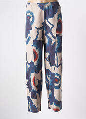 Pantalon droit bleu G!OZE pour femme seconde vue