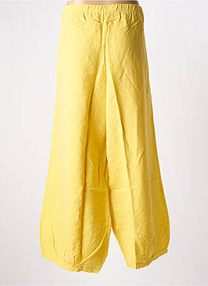 Pantalon flare jaune G!OZE femme