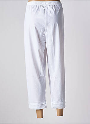 Pantalon droit blanc G!OZE femme