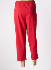 Pantalon 7/8 rouge G!OZE pour femme seconde vue