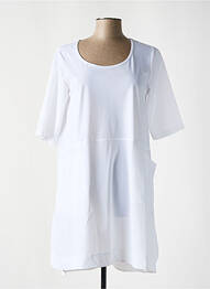Tunique manches courtes blanc G!OZE femme