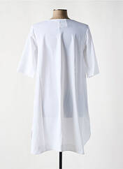 Robe mi-longue blanc G!OZE pour femme seconde vue