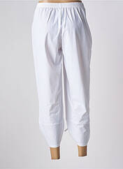 Pantalon large blanc G!OZE pour femme seconde vue