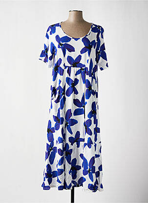 Robe mi-longue violet G!OZE femme