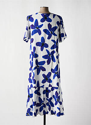 Robe mi-longue violet G!OZE femme