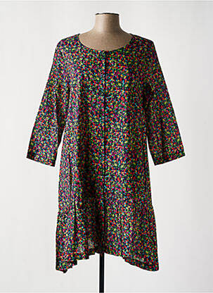 Robe mi-longue noir G!OZE femme
