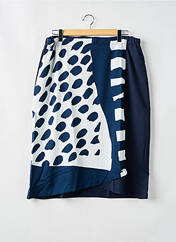 Jupe mi-longue bleu G!OZE pour femme seconde vue