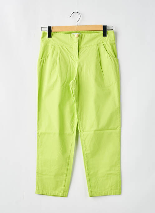 Pantalon 7/8 vert PAUL BRIAL pour femme