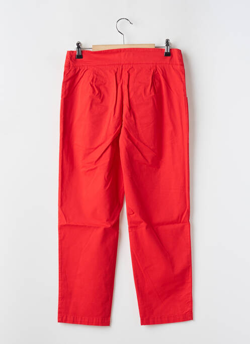 Pantalon droit rouge PAUL BRIAL pour femme