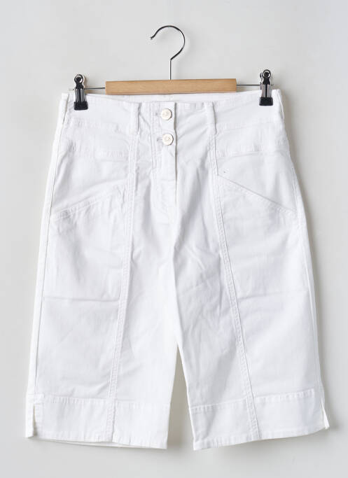 Bermuda blanc PAUL BRIAL pour femme
