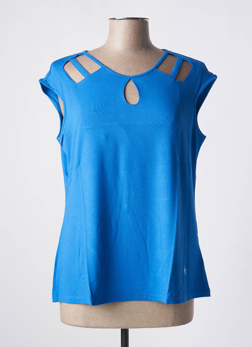 T-shirt bleu MALOKA pour femme