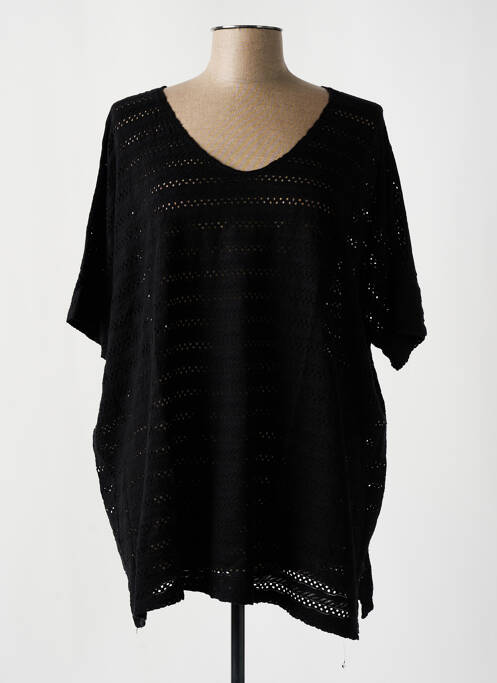 T-shirt noir G!OZE pour femme