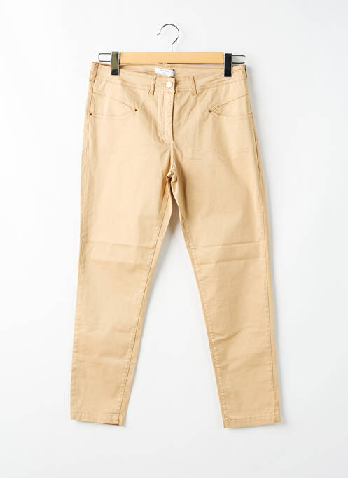 Pantalon slim beige PAUL BRIAL pour femme