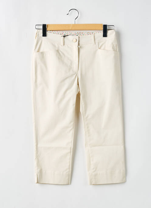 Pantacourt beige PAUL BRIAL pour femme