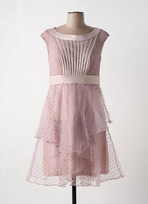 Robe courte rose PAUL BRIAL pour femme